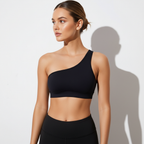 Eénschouder sport-bh met cut-out