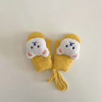 Één maat babys handschoenen
