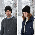 Slouchy muts in één maat