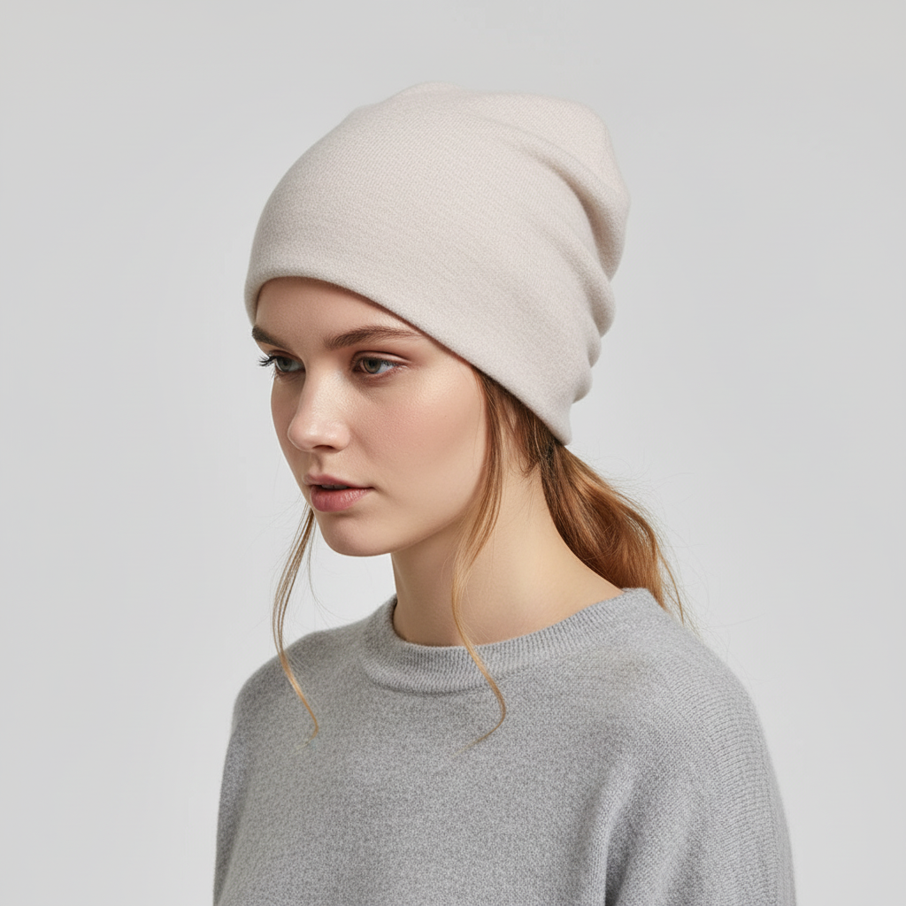 Slouchy muts in één maat