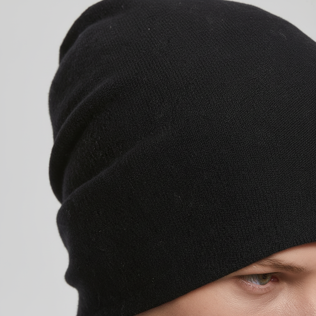 Slouchy muts in één maat