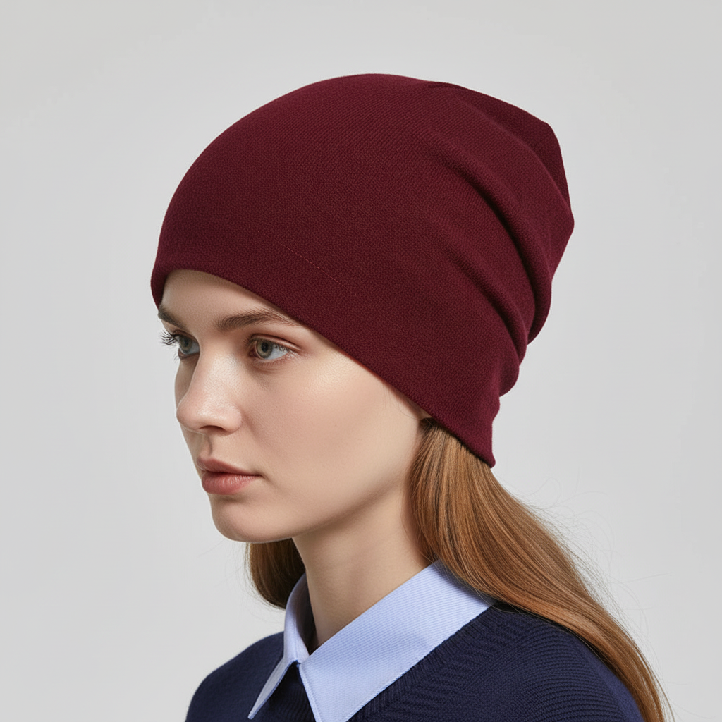 Slouchy muts in één maat