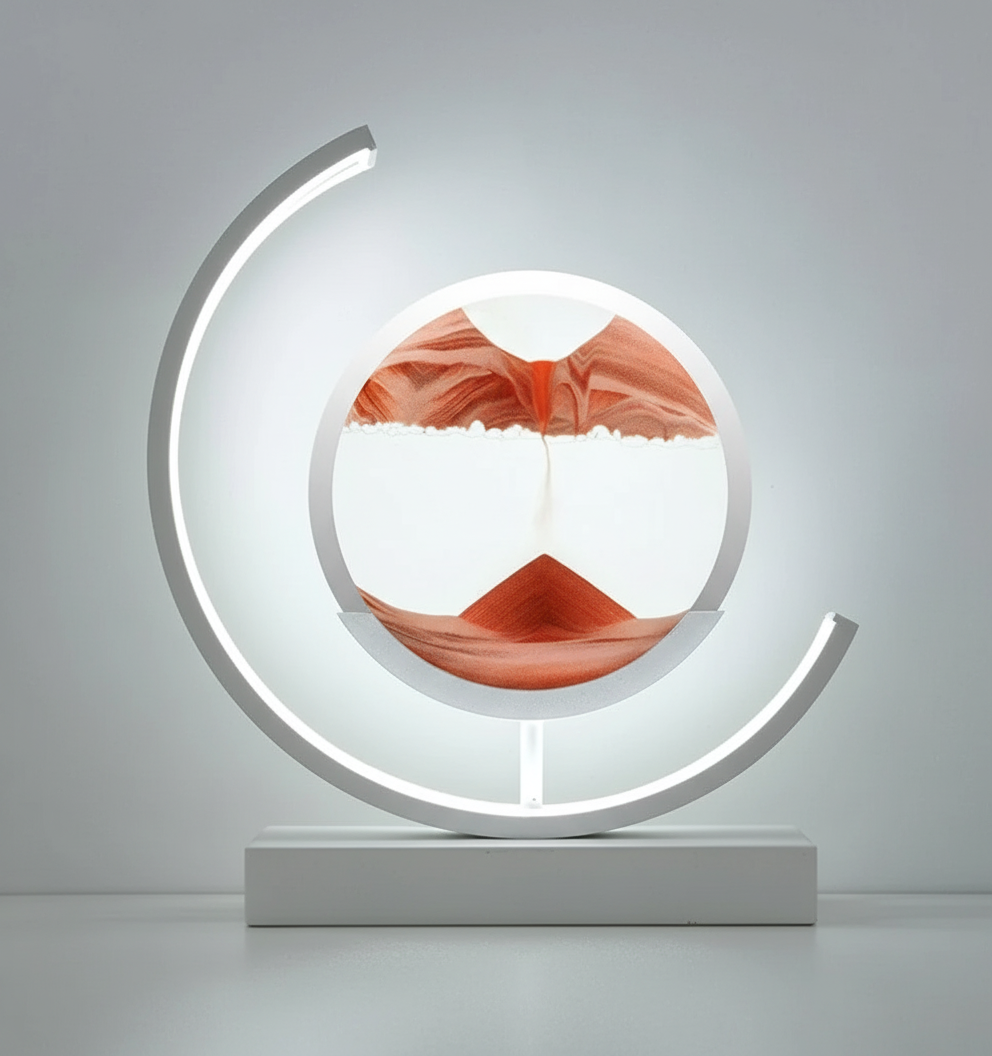 Unieke zandlandschap lamp