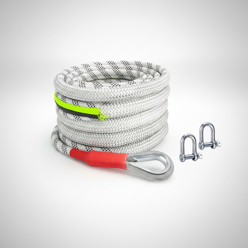 Elastisch nylon sleepkabel