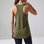 Elastisch sporttop