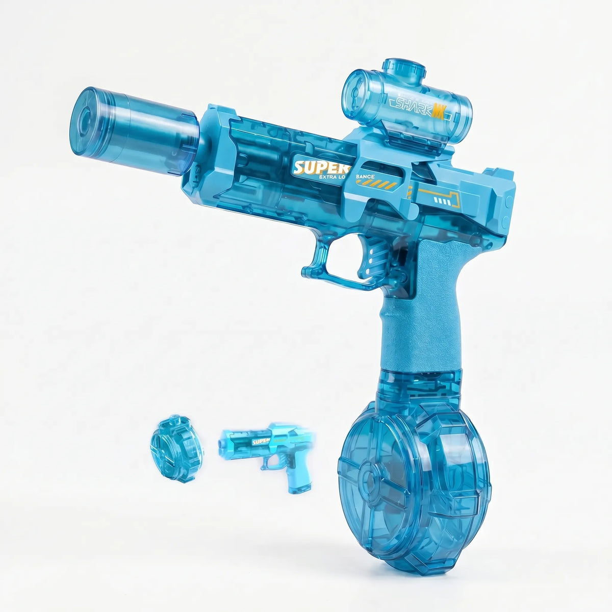 Elektrisch lichtgevend waterpistool