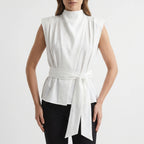 Top met taillestrik