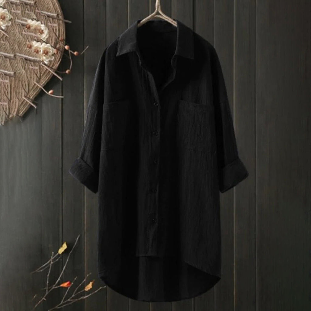 Damesblouse met knoopsluiting