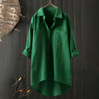 Damesblouse met knoopsluiting
