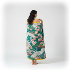 Badhanddoek met dru print