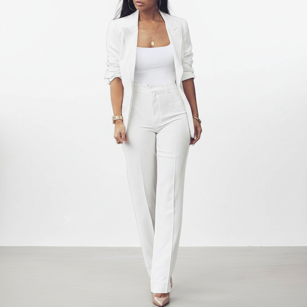 Blazer-Broekcombinatie