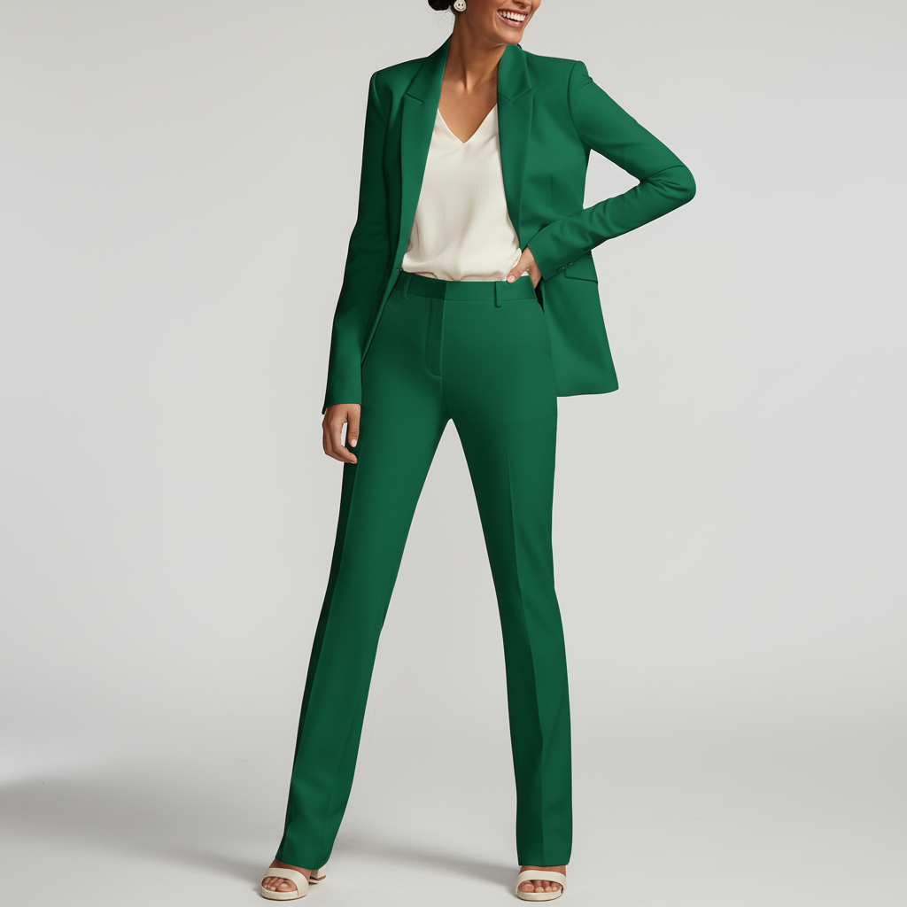 Blazer-Broekcombinatie