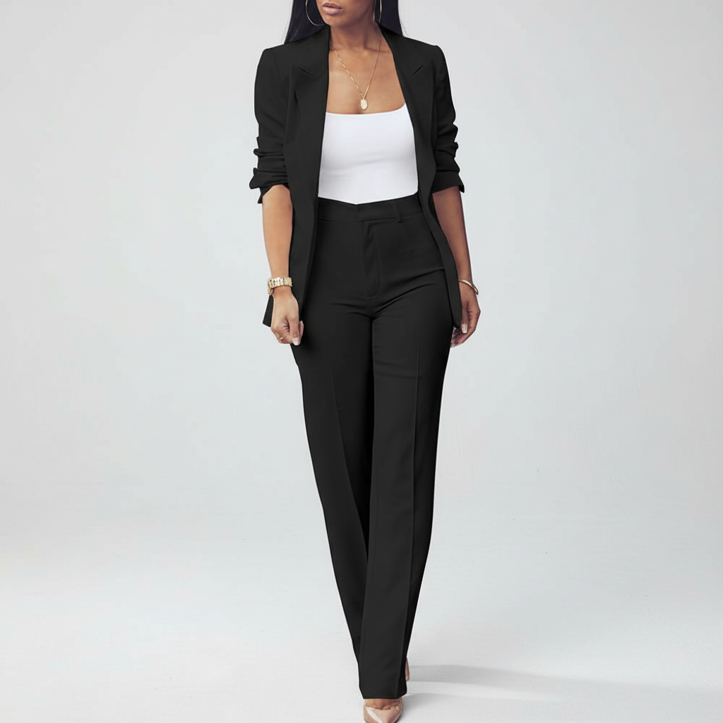 Blazer-Broekcombinatie