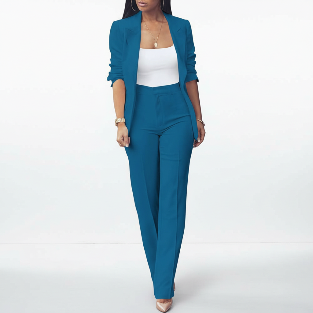 Blazer-Broekcombinatie