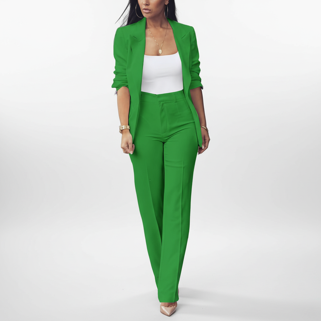 Blazer-Broekcombinatie