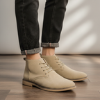 Halfhoge veterschoenen