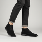 Halfhoge veterschoenen