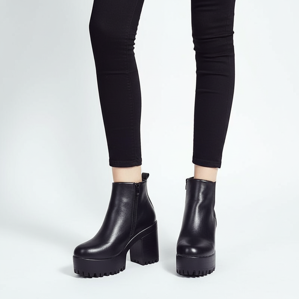 Zwarte enkellaarsjes — afbeelding 7