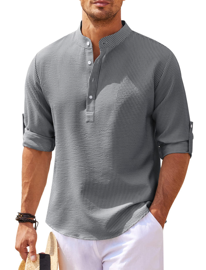 Elite casual heren overhemd — afbeelding 4
