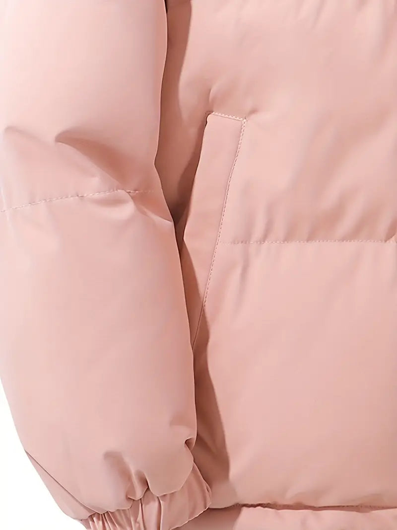 Casual hoodie jack met rits