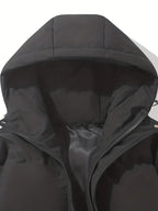 Casual hoodie jack met rits