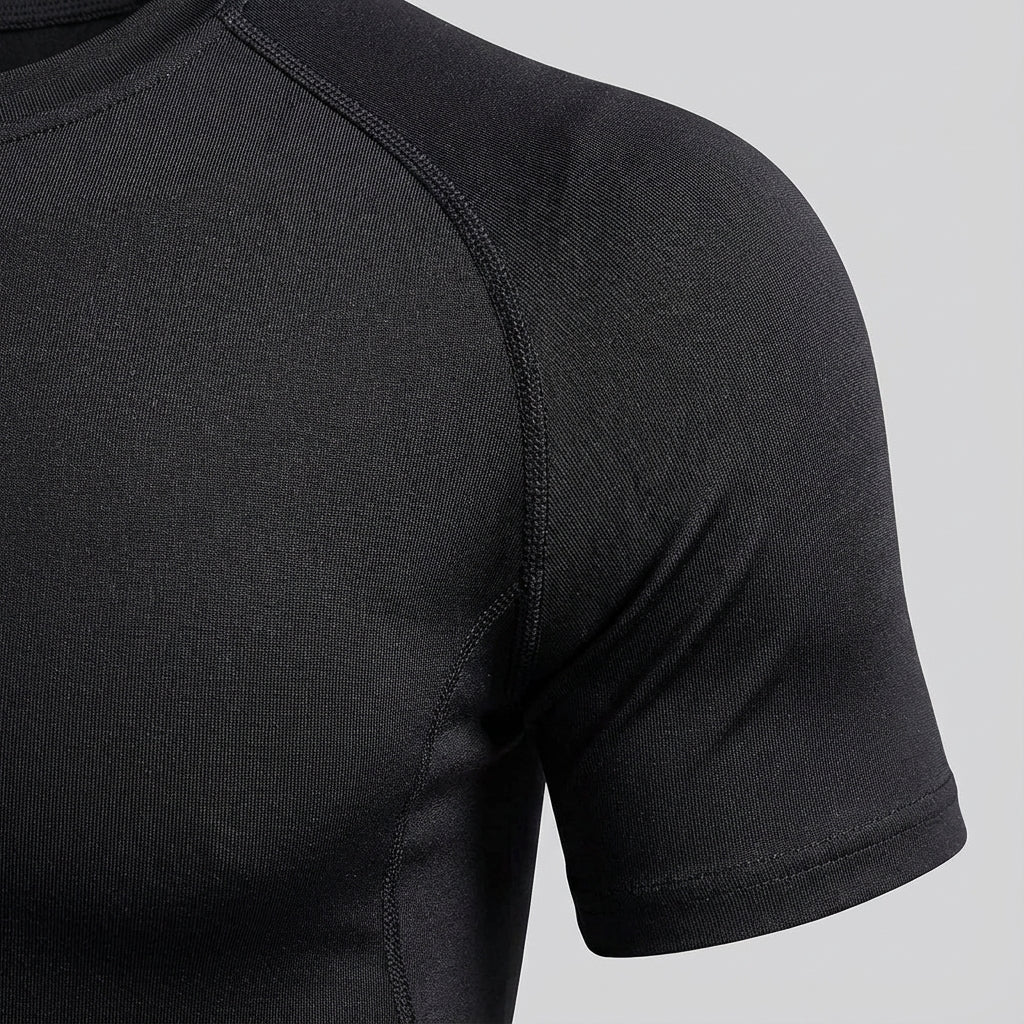 Strak compressie shirt lange mouwen set