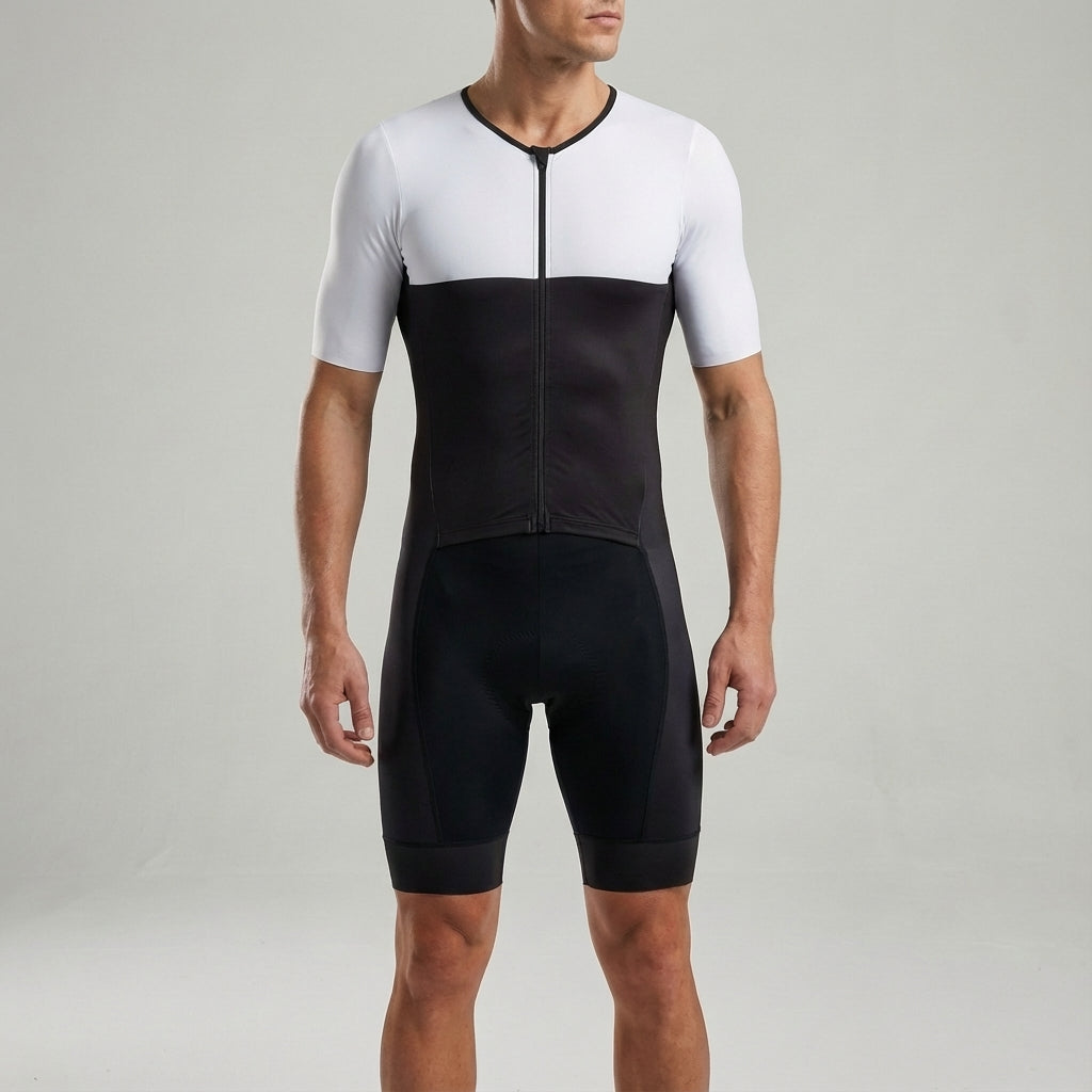Strak aansluitend renntrikot set