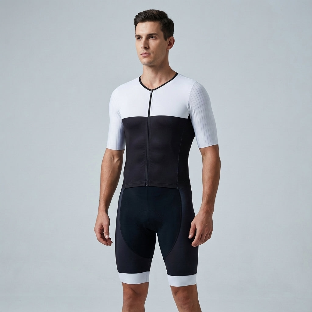 Strak aansluitend renntrikot set