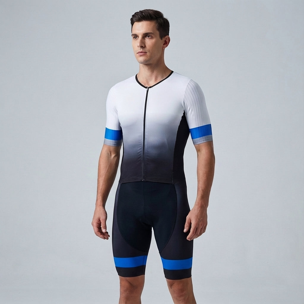 Strak aansluitend renntrikot set