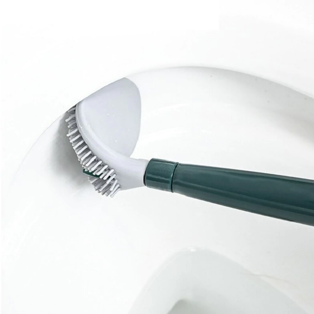 Ergonomische toilettenborstel met houder