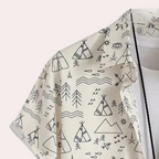 Casual overhemd met print voor heren