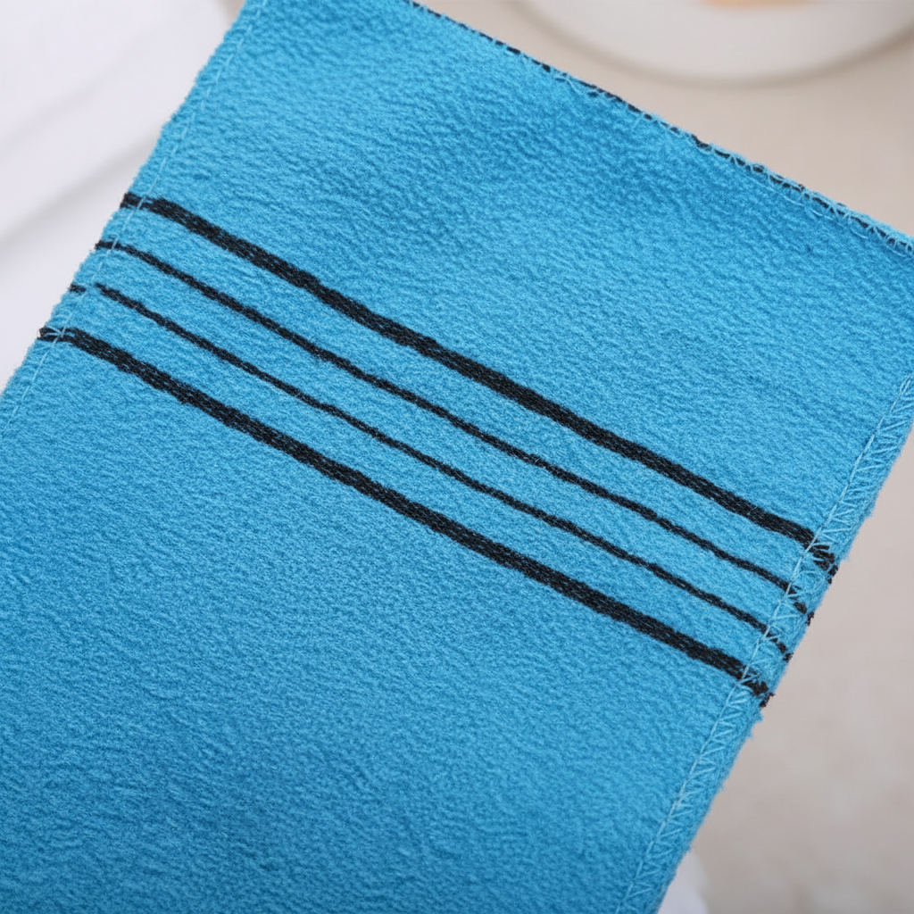 Exfoliërende handdoeken