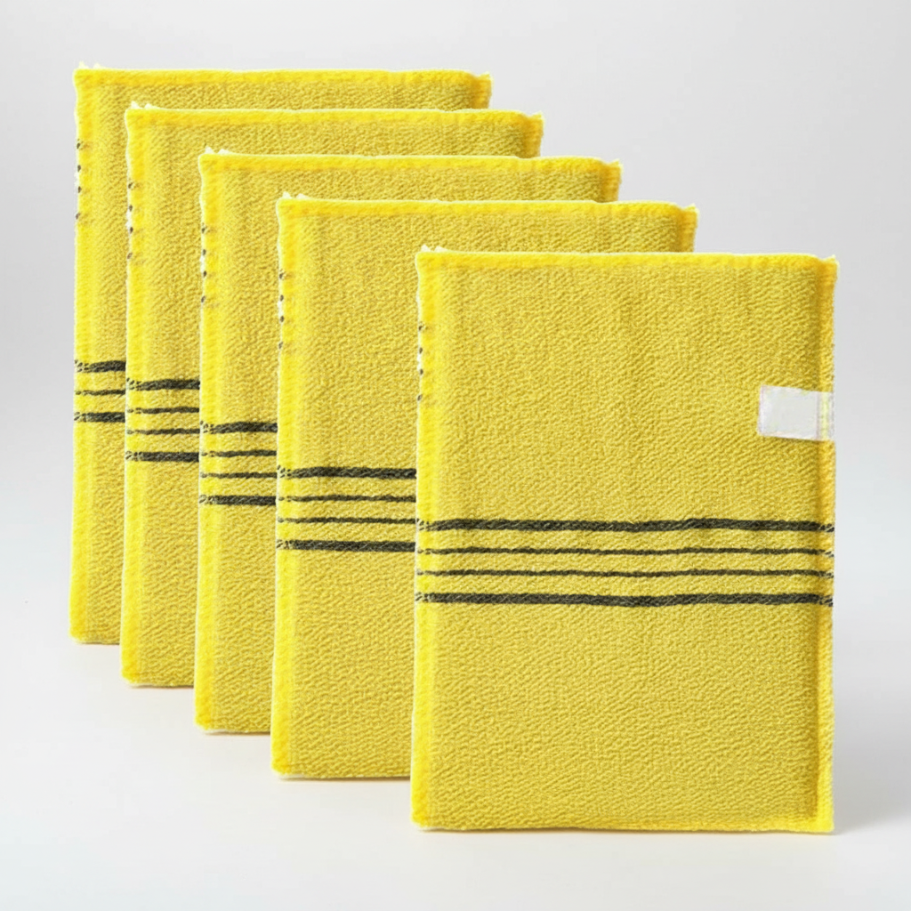 Exfoliërende handdoeken