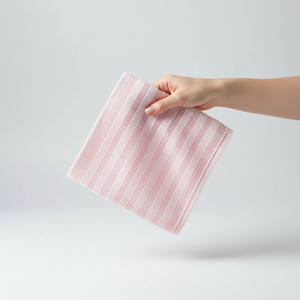 Exfoliërend peeling-handdoek