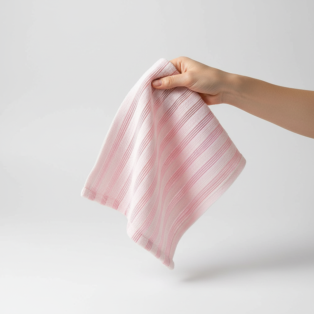 Exfoliërend peeling-handdoek