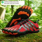 Flexibele barefoot sneaker