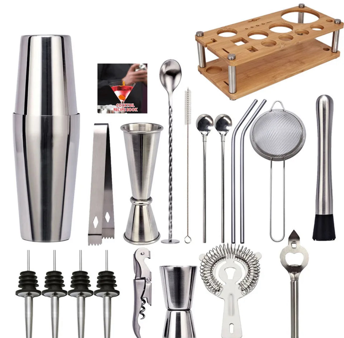 23-Delige professionele bartender set