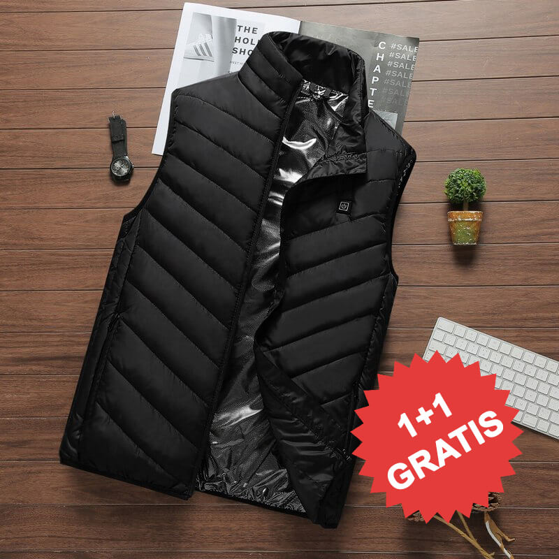 Unisex verwarmde bodywarmer