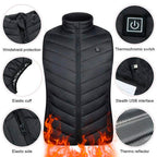 Unisex verwarmde bodywarmer