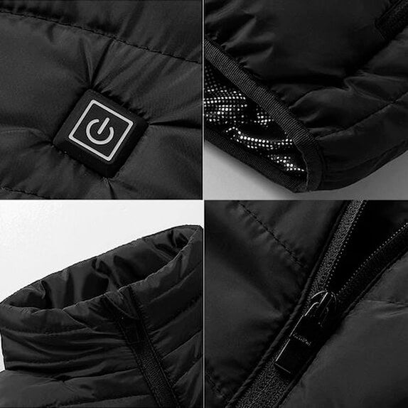 Unisex verwarmde bodywarmer