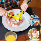 Bulldozer kinderbestek set — afbeelding 20