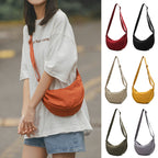 Half moon crossbody bag
