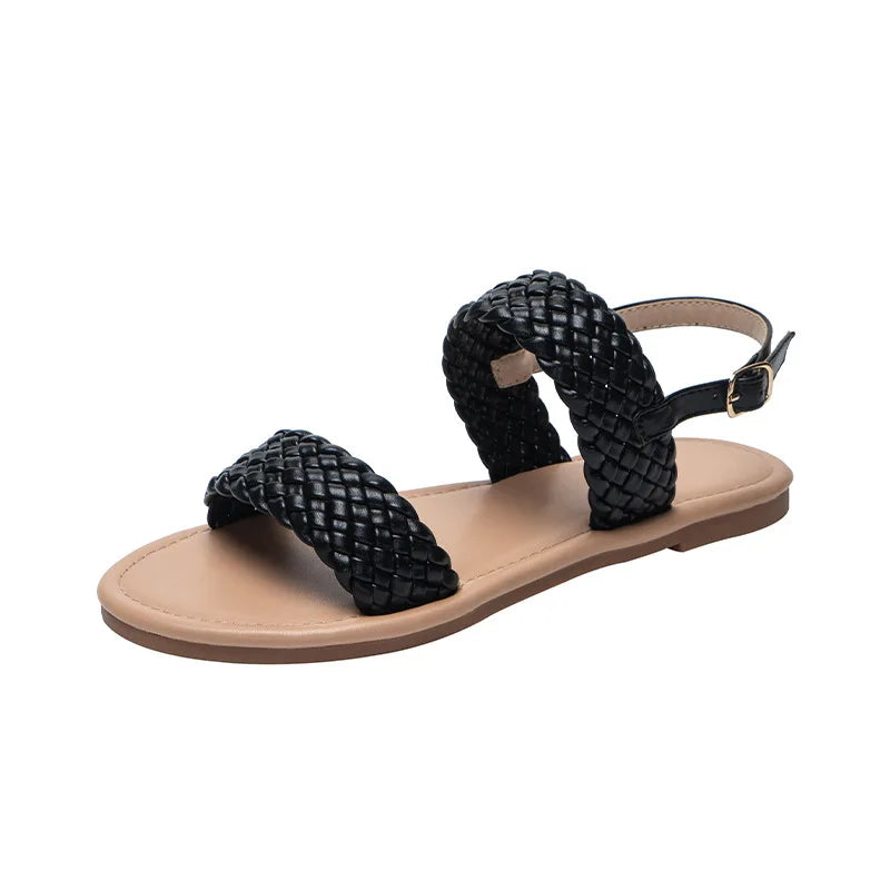 Platte zomersandalen met antislipzool