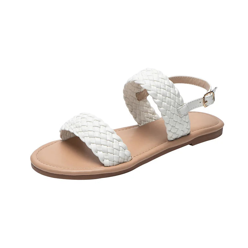 Platte zomersandalen met antislipzool