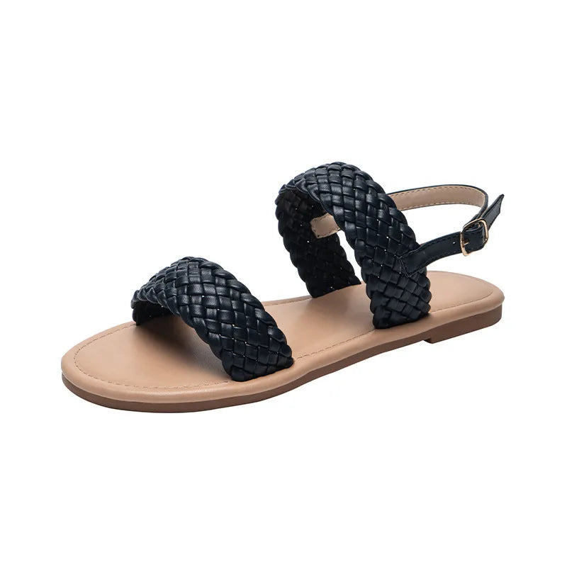 Platte zomersandalen met antislipzool