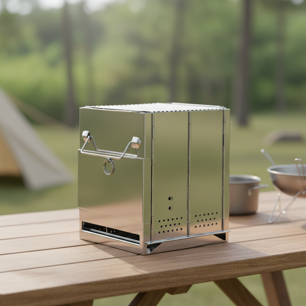 Opvouwbare RVS-koker