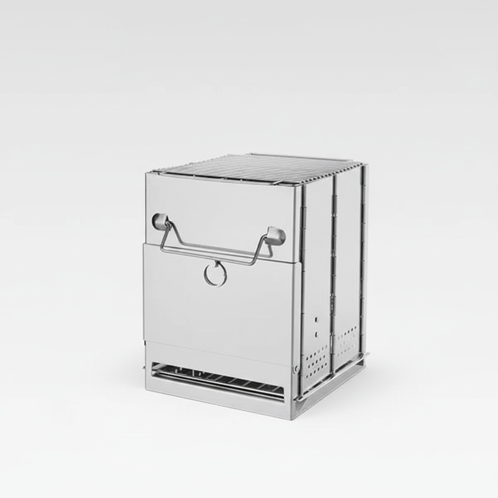 Opvouwbare RVS-koker