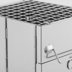 Opvouwbare RVS-koker