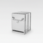 Opvouwbare RVS-koker