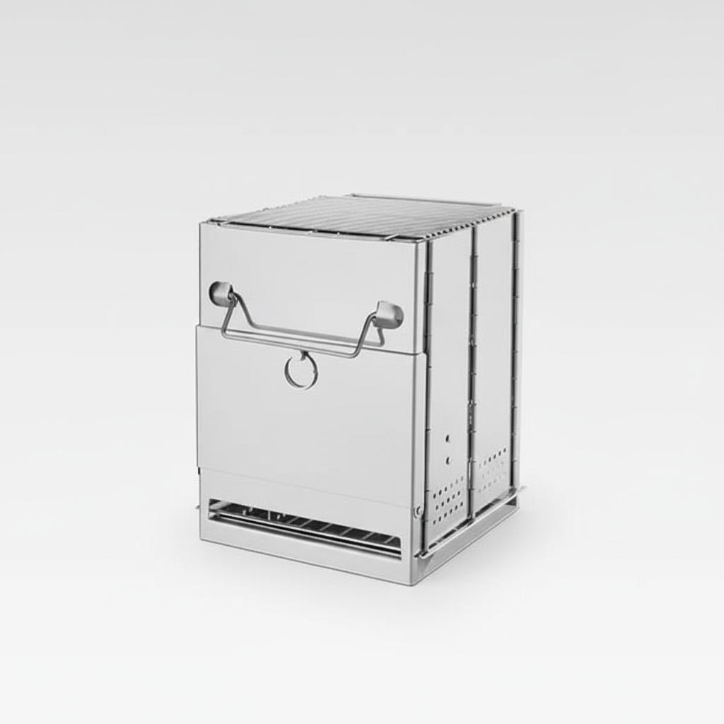 Opvouwbare RVS-koker